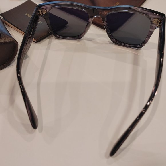 Oliver Peoples Sun Navy Smoke/ Carbon Grey 54mm OV5393SU 1688R5 Men's Sunglasses - Picture 2 of 8